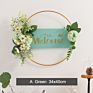 Luxury Ins Romantic Flowers Wall Wedding Decorative Panel Creative Wall Art Hanging Pendents