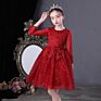 Lzh Kids Puffy Dresses Little Girl Princess Evening Party Dress Christening Gown