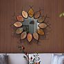 Mediterranean-Style Living Room Background Wall Decorative Mirror European Creative Fish Shape Room Side Art Entrance Mirror