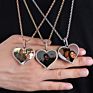 Memory Photo Frame Medallions Necklace&Pendant in Silver with Tennis Chain Hip Hop Jewelry Personalized Cubic Zircon Gift