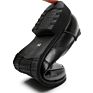 Men Genuine Leather Black Work Professional Manager Safety Shoes for Hotel Staff Bank Staff