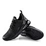 Men Mesh Running Sports Shoes Comfortable Fitness Athletic Outdoor Cushioning Sneakers for Men Black Shoes