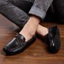 Men's Boat Shoes Loafers Mocassins Shoes Stock Genuine Leather Upper Rubber Out Sole