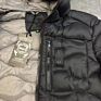Men's Jacket Hooded Solid Jacket Zipper Windproof Padded Jacket
