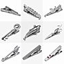 Mens Metal Simple Necktie Tie Pin Bar Clasp Clip