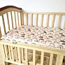 Miracle Baby Super Soft 100% Cotton Muslin Baby Cot Sheet Fitted Crib Sheet
