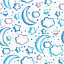 Modern Messy Polka Dot Pattern Extra Large Unisex Breathable Ultra Soft Bamboo Muslin Swaddle Receiving Blankets