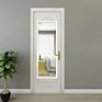 Modern Stainless Mdf Frame Wall Hanging Dressing Mirror Bedroom Dressing Mirror