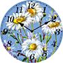 Modern Style 12-Inch Silent Acrylic Printed Wall Clock
