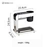 Monazone All-In-One Drainer Storage Rack Stainless Steel Cutting Board Chopstick Flatware Knife Holder Kitchen Organizer Rack