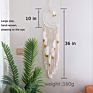 Moon Dream Catcher Baby Kids Room Deocration Wall Hanging Macrame Tapestry Large Golden Feather Dreamcatcher Pande