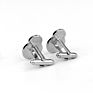 Movie Jewelry War Star Bb8 Robot Enamel Metal Cufflinks