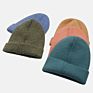 Multi-Purpose 100% Cotton Men Women Unisex Beanie Hats Knitted