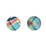 Natural Labradorite 12 Mm Smooth Flat round Shape Loose Gemstone