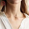 Natural Pearl Necklace Three Pearl Necklace Gold Pearl Choker