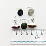 Natural Raw Oval Druzy Stone Open Ring Jewellery Adjustable Gold Plated Gemstone Finger Rings Designs Jewelry for Gift