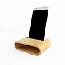 Natural Wooden Speaker Amplifier Mini Speaker for Mobile Phone Bamboo Wood Speaker
