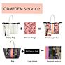 Neoprene Beach Tote Bag Women Shopping Bag Light and Soft Fabric Extra Large Capacity Eco-Friendly Single Shoulder Bag