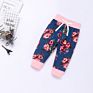 Neutral Baby Clothes Long Sleeve Floral Printed Baby Clothes Organic Cotton Baby Hoodie Set