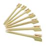 Newfida Food Safe Biodegradable Paddle Style Bbq Bamboo Skewer