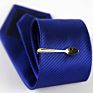 No Minimum Men Necktie Clip Metal Gold Sliver Tie Clip Men Blank Tie Pin with Cufflinks
