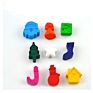 Non-Toxic 5 Colors 3D Creative Funny Shaped Erasable Animal Shape Crayon Plastic Crayons for Children
