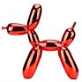 Nordic Resin Dog Crafts Electroplating Balloon Dog Sculpture Home Decorations Modern Living Room Desktop Animal Decor Ornament