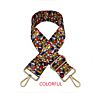 Nylon Bag Strap Woman Colored Straps Shoulder Bag Adjustable Embroidered Belts Straps for Crossbody