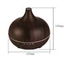 on 500Ml 4 Timer 7 Ambient Light Settings Ultimate Wood Humidifier Usb Eu Us Plug Diffuser