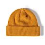 Outdoor Slouchy Running Knitted Ribbed Beanie Hat Acrylic Cuffed Knit Fisherman Beanie Hat