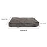 Outdoor Washable Pet Durable Waterproof Large Dog Bed