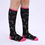 over the Knee High Cotton Women Long Socks Happy Colorful Harajuku Cute Animal Pattern Ladies Long Socks Cotton Socks