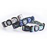 Personalized Logo Pet Collars & Leashes(Old) Adjustable Nylon Rainbow Design Cheaper Collar Dog