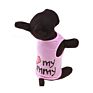 Pet Dog Vest Cute Pet Clothes with I Love My Mommy Daddy Printed Puppy Funny Pet Apparel for Dogs and Cats