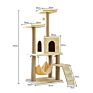 Pet House Large Scratcher Tower Climbing Furniture Interactive Toys Platform Cat Tree