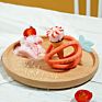 Ph711832 Silicone Ball Pacifier Teething Food Grade Baby Fruit Shaped Teether Toys for Boys and Girls