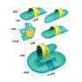 Plastic Diy Sprinkle Gear Animal Crab Ball Slide Track Baby Bath Toys Set for Kids