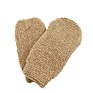 Plastic Free Eco Friendly Zero Waste Organic Natural Sisal Bamboo Loofah Linen Bath Shower Body Bath Scrub Exfoliating Mitt