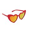 Plastic Promotional Sunglasses Heart Shaped Accept