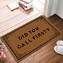 Please Remove Your Shoes Brown Black Text Home Welcome Door Mat