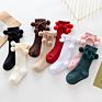 Pompom Baby Socks Children Knit Newborn Socks for Girls Autumn Kids Socks Baby Boy Accessories Born Items