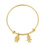 Popular Adjustable Micro Paved Push-Pull Cartoon Stretch Cubic Zircon Boys Girls Charm Bracelets