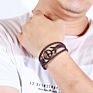 Popular Hand-Woven Peace Accessories Men's Imitation Leather Bracelet Creative National Style Bracelet