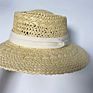 Popular Ladies Beach Hollow Out Wide Brim Ribbon Decoration Straw Hats