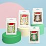Popular Melikey Silicone Xmas Tree Christmas Teething Toys Silicone Baby Teether