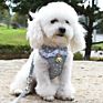 Popular Striped Outdoor Walk Soft Pet Harness Vest Pet Dog Harness