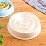 Porcelain Dog Feeding Bowl Ceramic Slow Eating Pet Bowl Slow Feeder Dog Bowl