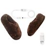 Power Bank Usb Heated Slipper Cartoon Usb Warm Shoes Foot Warmer Electric Heating Slipper Powered by Power Bank
