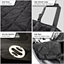 Premium Pet Car Seat Cover Protector Mat, 2 Layers Oxford Waterproof Fabric Car Seat Cover for Pets, Black