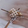 natural freshwater pearl five-pointed star heart butterfly shape rings